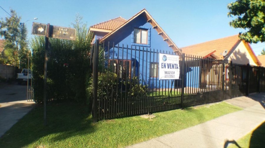 Vendo amplia casa 150m2, frente Colegio Montessori, Talca